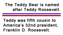 Theodore Roosevelt Fact 1