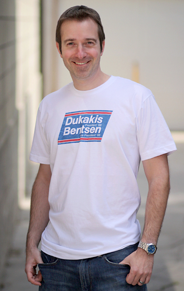 Michael Dukakis - Lloyd Bentsen 1988 Presidential Campaign T-Shirt - Unisex