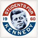 John F. Kennedy 'Students for Kennedy' T-Shirt John F. Kennedy 'Students for Kennedy' T-Shirt