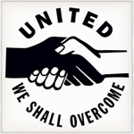 United We Shall Overcome T-Shirt United We Shall Overcome T-Shirt