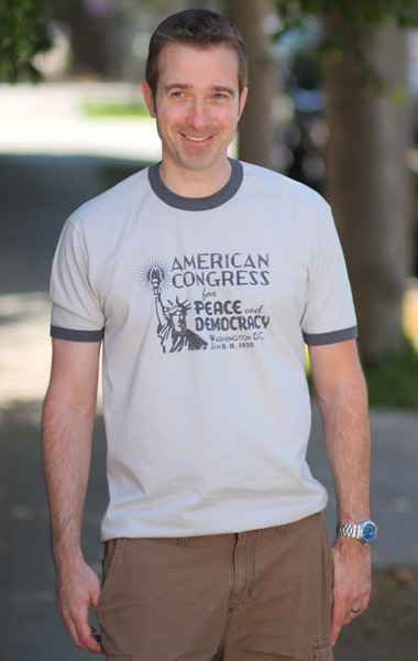 American League for Peace and Democracy T-Shirt - Unisex American League for Peace and Democracy T-Shirt - Unisex
