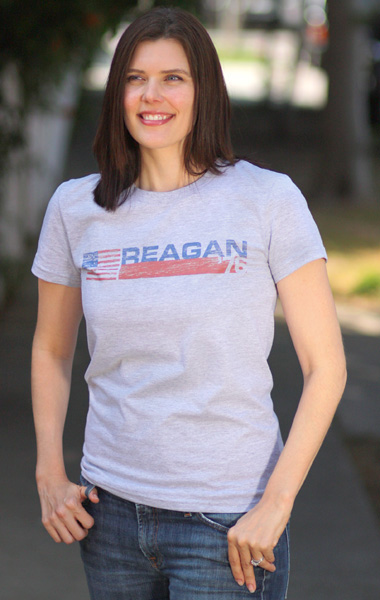 Ronald Reagan
1976 Presidential Campaign T-Shirt - Womens