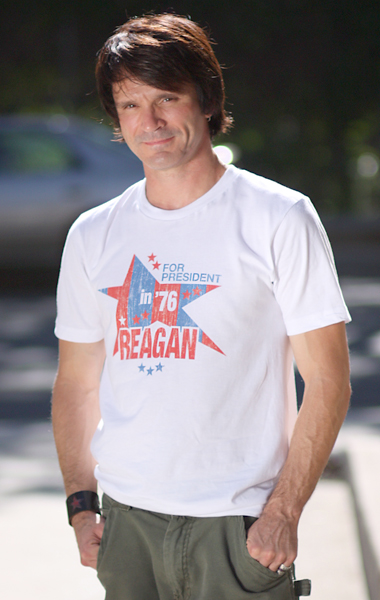 Ronald Reagan 1976 Presidential Campaign T-Shirt (Stars) - Unisex