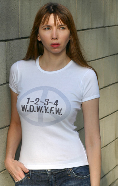 WDWYFW T-Shirt - Womens (Model: Andrea Mekshes)