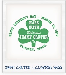 Jimmy Carter Clinton Mass Campaign T-Shirt
